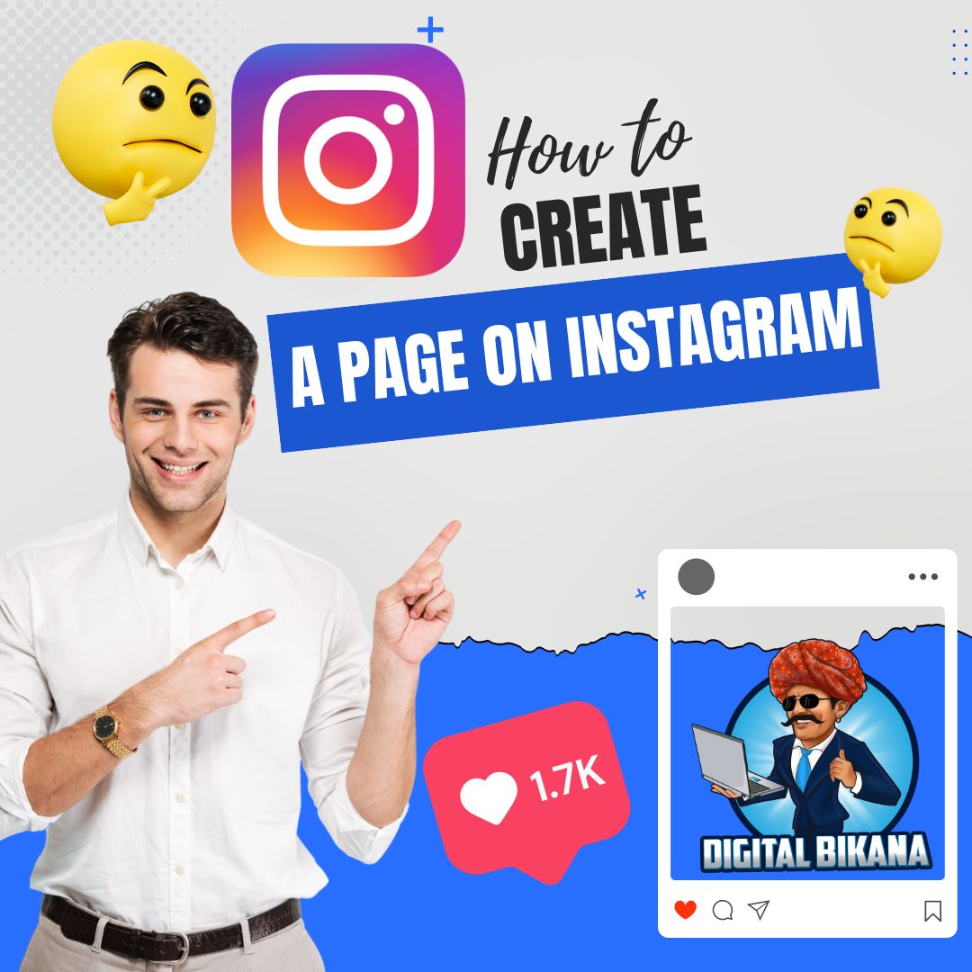 How to create a page on Instagram