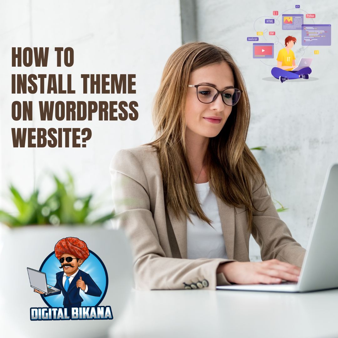 How to install theme on wordpress website