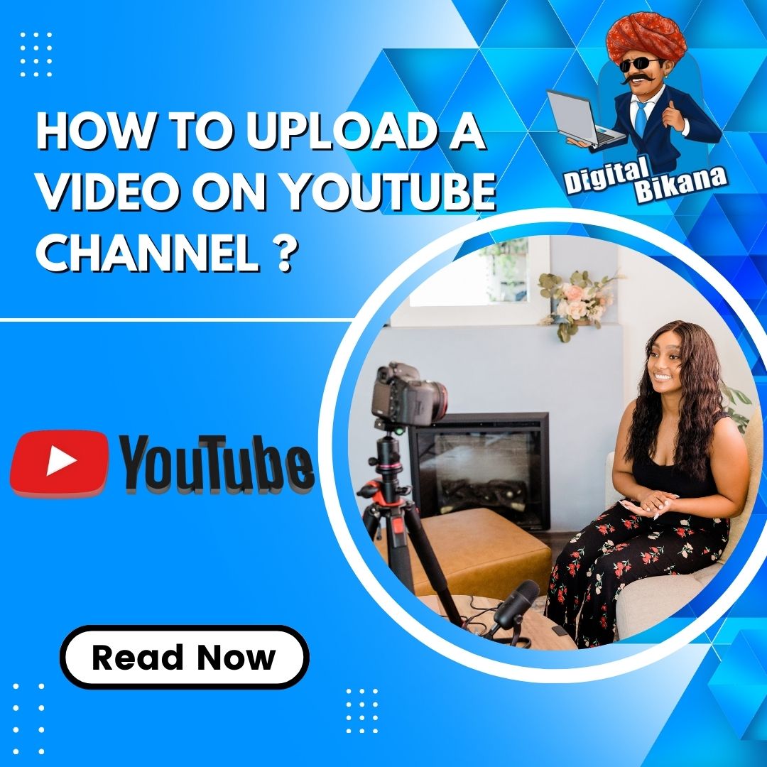 how to upload a video on YouTube channel