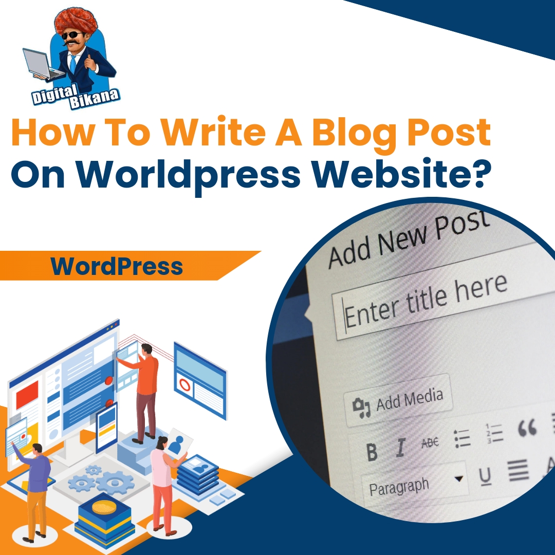 How to write a blog post on wordpress website