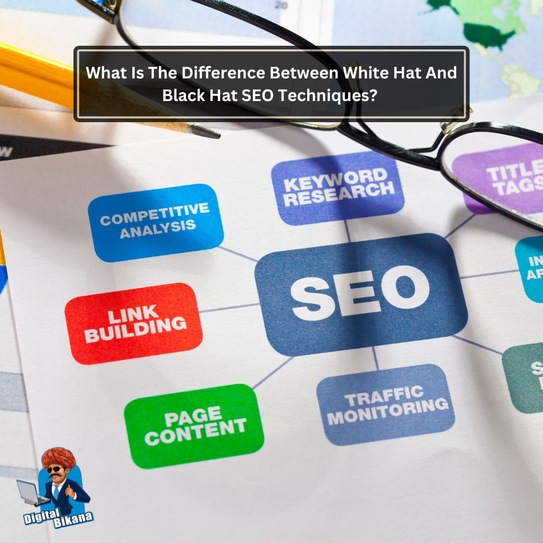 What is the Difference between White Hat and Black Hat SEO Techniques