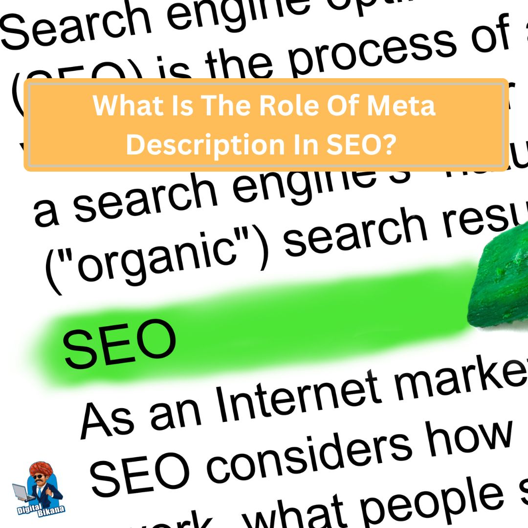 What is the Role of Meta Descriptions in SEO