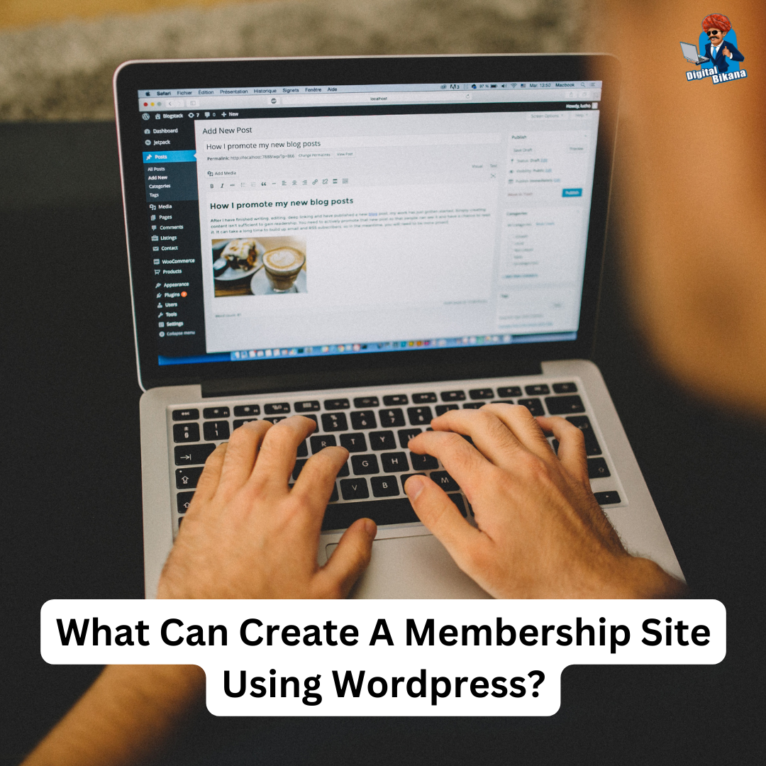 How can you create a membership site using wordpress